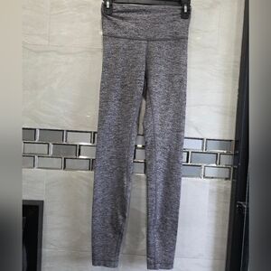 lululemon athletica Gray Marled High-Rise Leggings